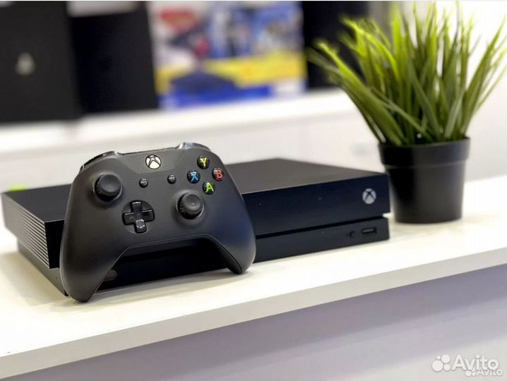 Xbox One X 1TB + Подписка Game Pass Гарантия