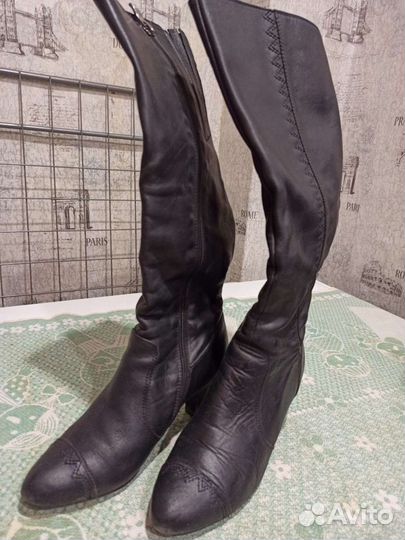 Сапоги женские 37-38 размер
