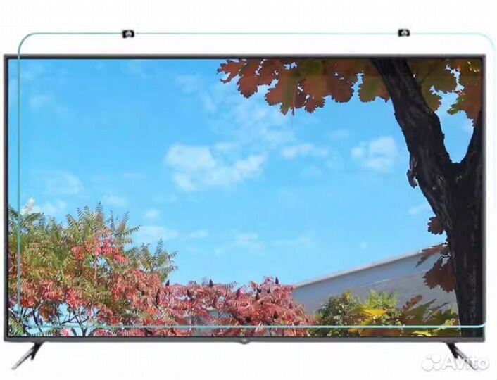 Защитное стекло на экран телевизора 55 дюймов