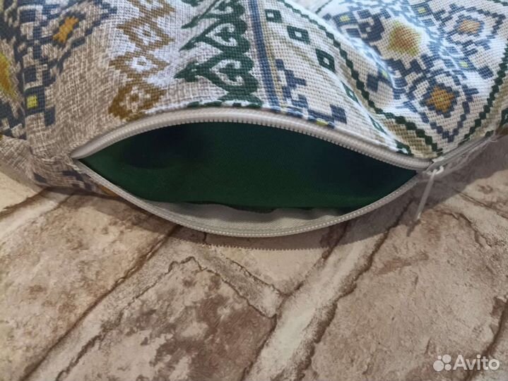 Подушка банная с гречневой лузгой