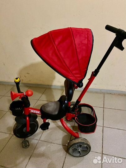 Трехколесный велосипед Коляска