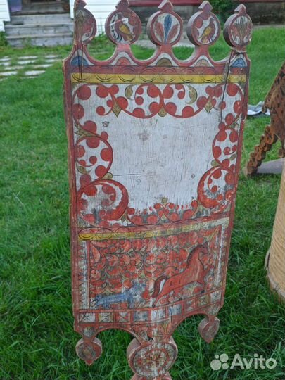 Прялка расписная Пермогорская