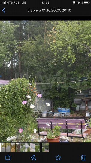 Дача 12 м² на участке 12 сот.