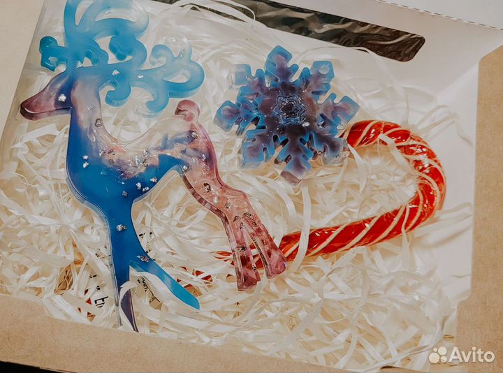 Подарочный набор ёлочные игрушки