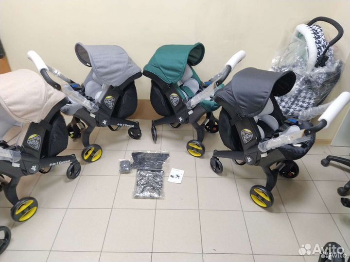 Коляска-автокресло FooFoo 4в1 (Doona+) в рассрочку