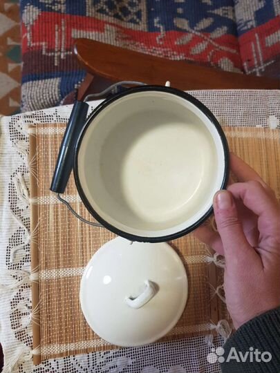 Бидон эмалированный СССР ретро сказки