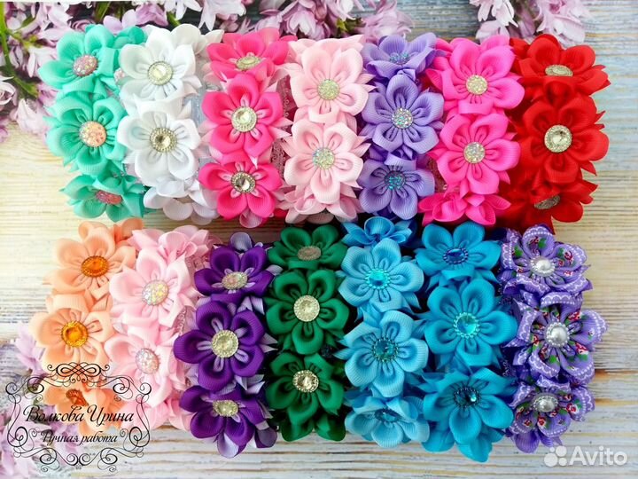 Резинка на пучок (гульку) ручная работа