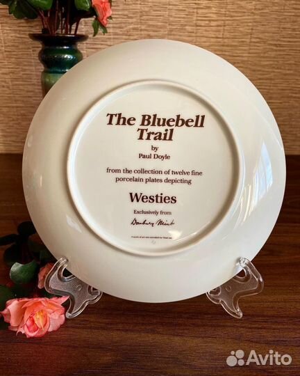 Декоративные фарфоровые тарелки, Англия