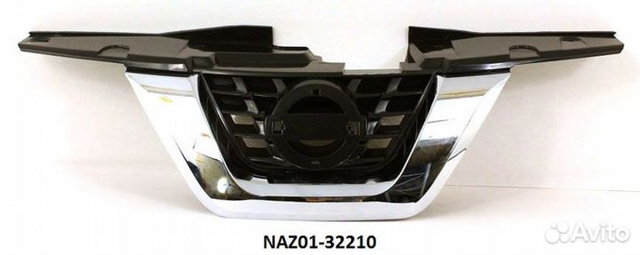 Решётка радиатора nissan juke F15 14- centr