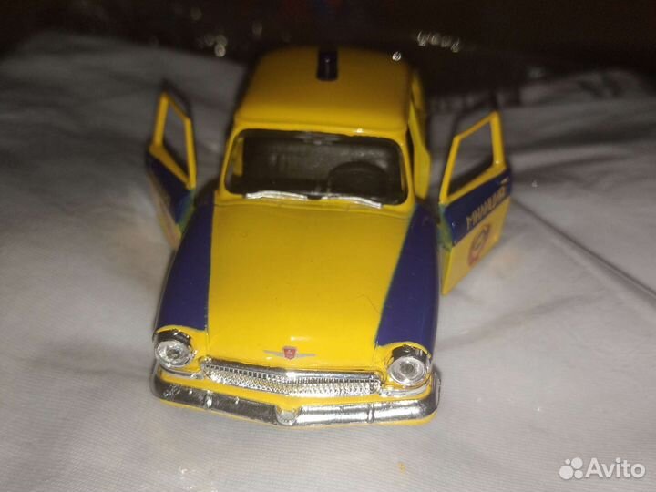 Модель автомобиля Газ 21 Милиция СССР