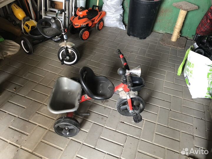 Детский трехколесный велосипед