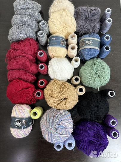 Пряжа пух норки 490 гр