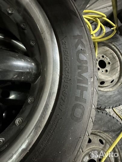 Диски RW с резиной kumho ecsta HS52