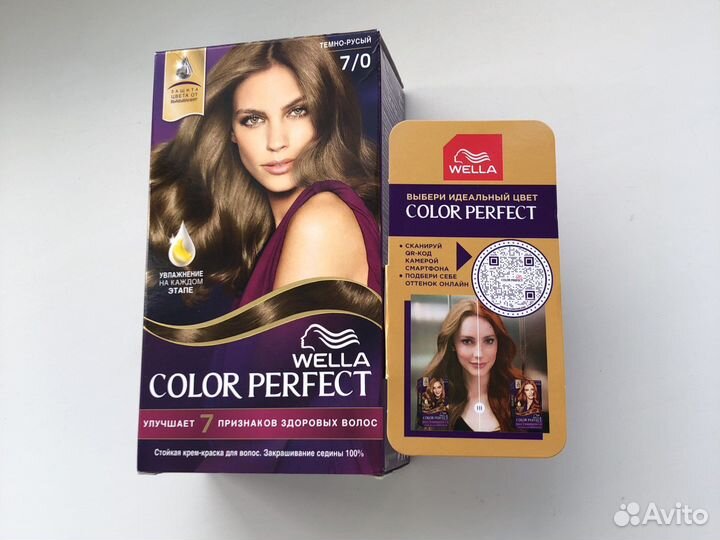 Краска для волос Эстель и Wella