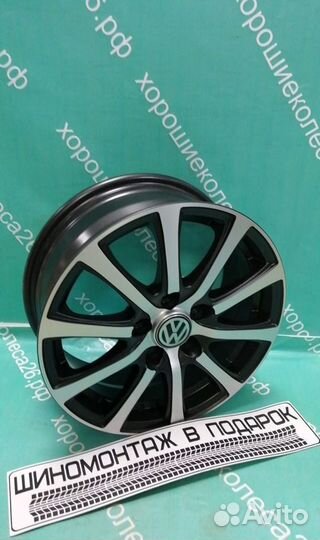 Литые диски R-15 Skoda Rapid. Volkswagen Polo