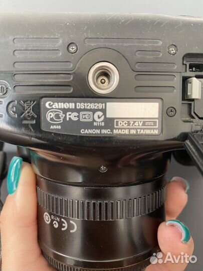 Зеркальный фотоаппарат canon eos 1100d