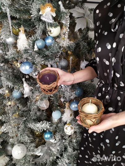 Подсвечник+свеча