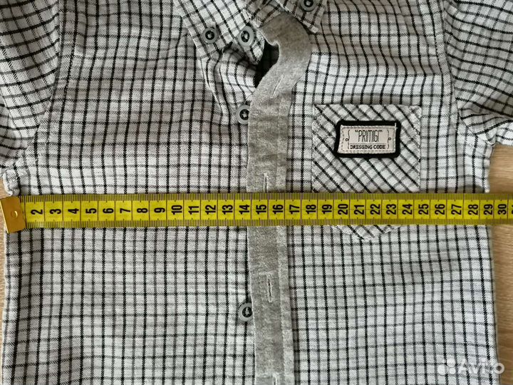 Рубашка для мальчика 74 80