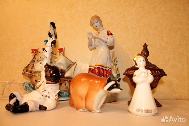 Статуэтки, ночник СССР