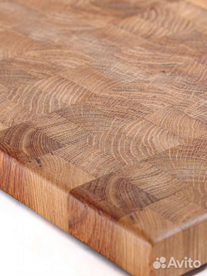 Доска кухонная торцевая из дуба