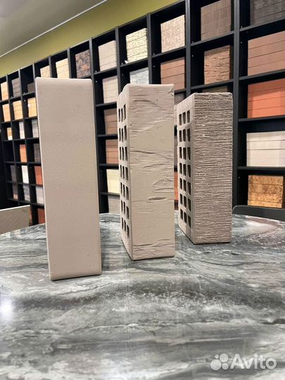 Кирпич лицевой керамический Железногорский серый