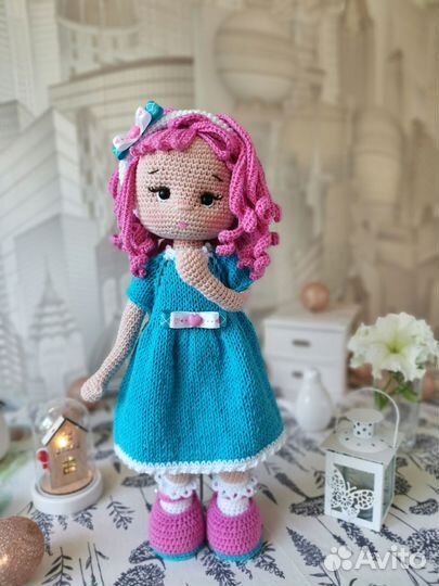 Кукла вязаная ручной работы