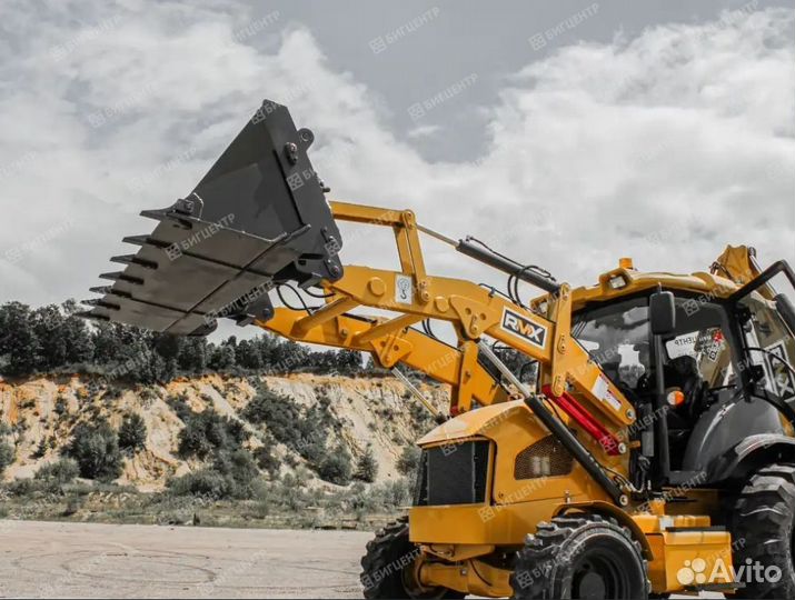 Экскаватор-погрузчик Runmax SE440, 2024