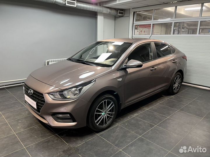 Hyundai Solaris 1.6 МТ, 2018, 55 897 км