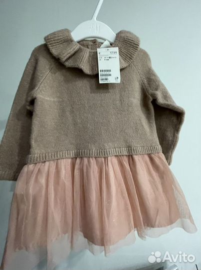 Платье детское новое h&m