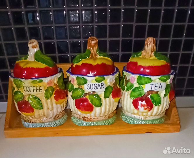 Керамические банки для сыпучих продуктов