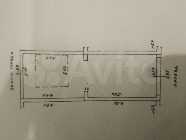 Гараж, 22 м²