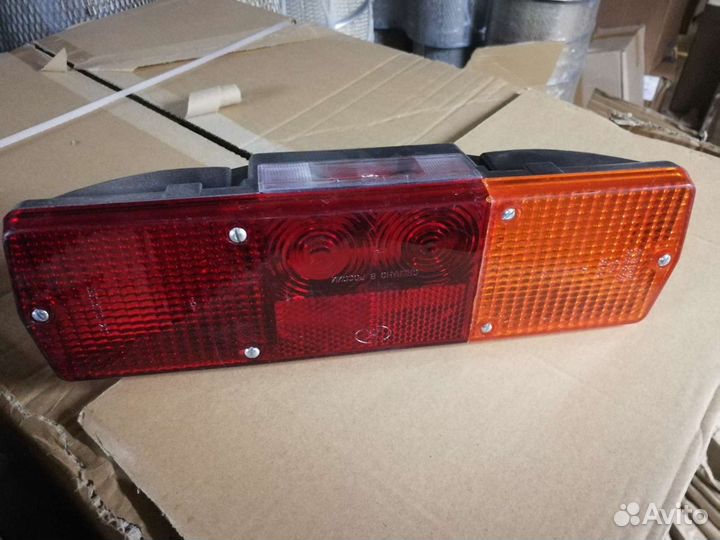 Фонарь Камаз, Маз задний левый 24V С/О на 6 болтов