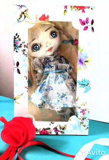 Текстильная кукла ручной работы