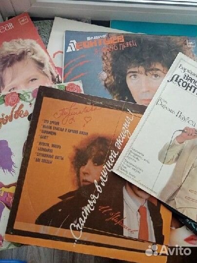 Виниловые пластинки разные