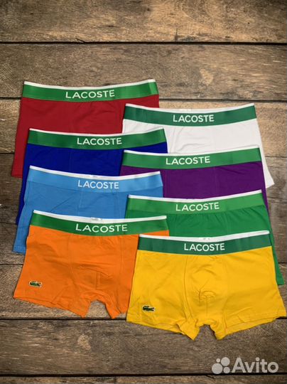 Мужские трусы Lacoste боксеры нижнее белье