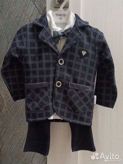Костюм праздничный на мальчика 68-74,тройка