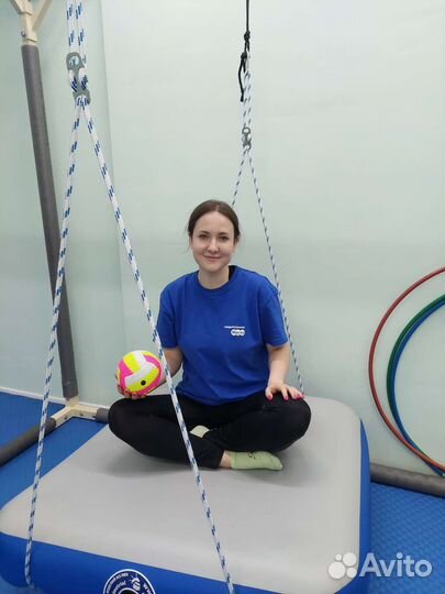 Надувная подвесная платформа для развития детей