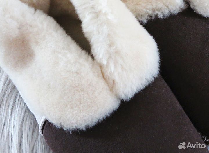 Чуни-тапочки меховые, домашние