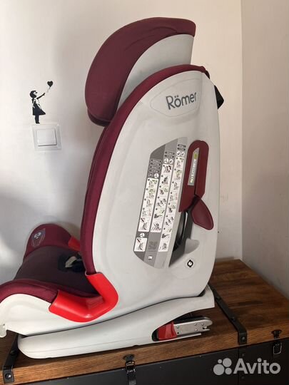 Автокресло 9 до 36 кг britax romer Xtensafix