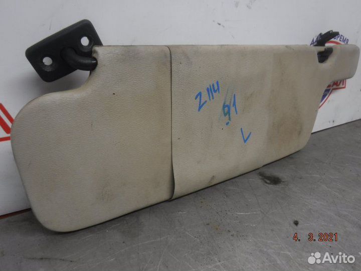 Козырек солнцезащитный левый Ваз 2114 11183 2010