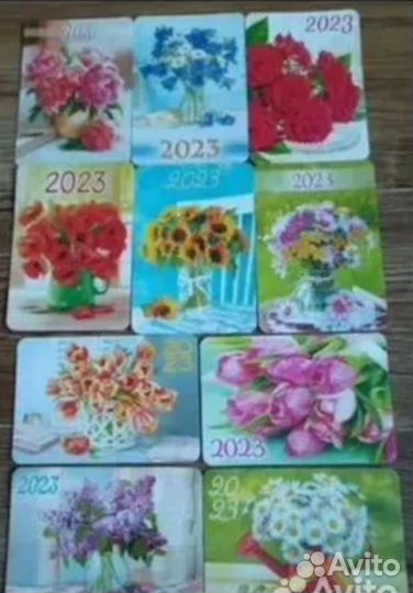 Календарики - цветы, природа