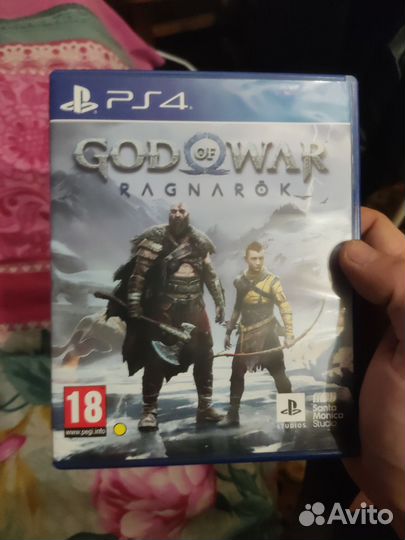 God of war ragnarok ps4 диск на русском