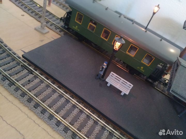 Скамейки для макета 1:87