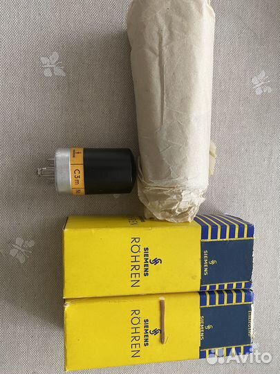 Радио Лампа Siemens C3M -4 шт, новые