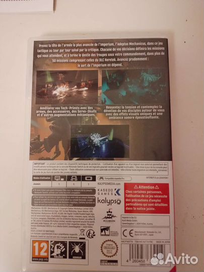 Warhammer 40.000 mechanicus nintendo switch
