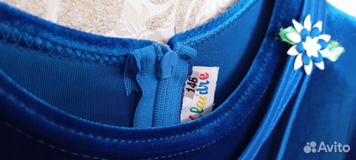 Нарядное платье для девочки 146