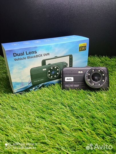 Видеорегистратор dual lens vehicle blackbox dvr
