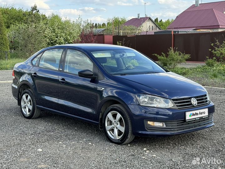 Volkswagen Polo 1.6 AT, 2017, 118 500 км