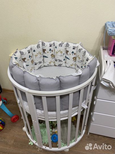 Бортики в кроватку бу