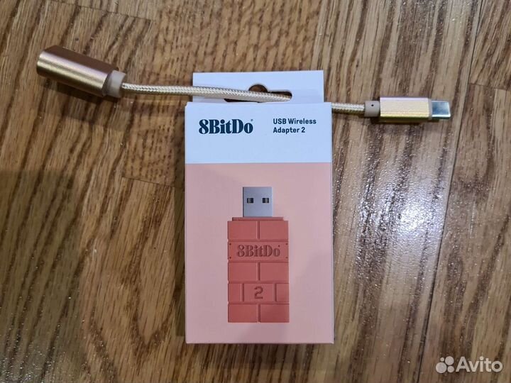 Кирпичный адаптер 8bitdo2v bluetooth с переходнико